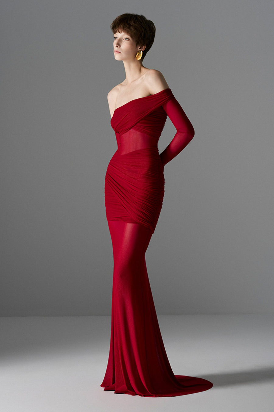 Aphrodite Mermaid Maxi Dress 4