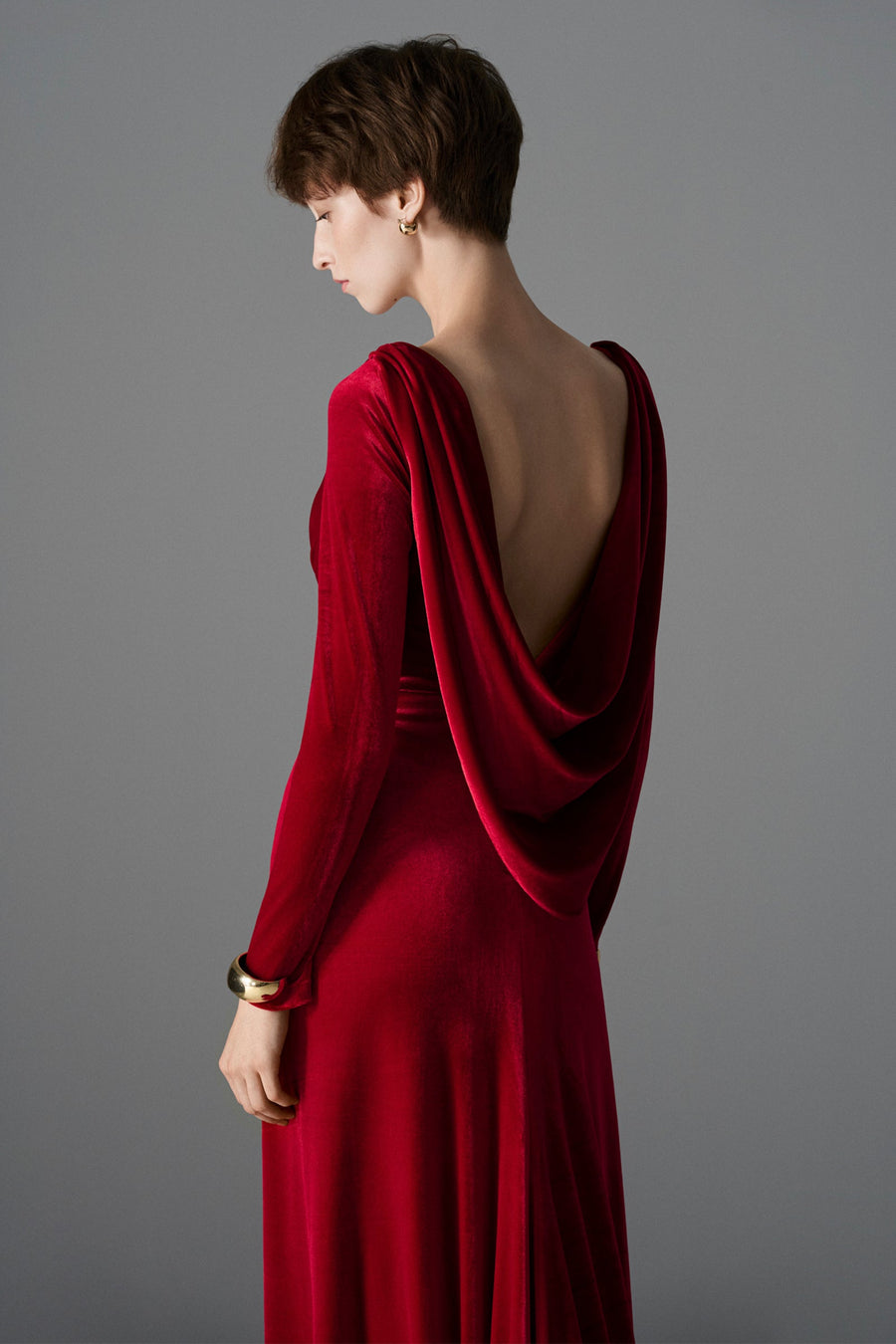 Passion Draped Maxi Dress 6