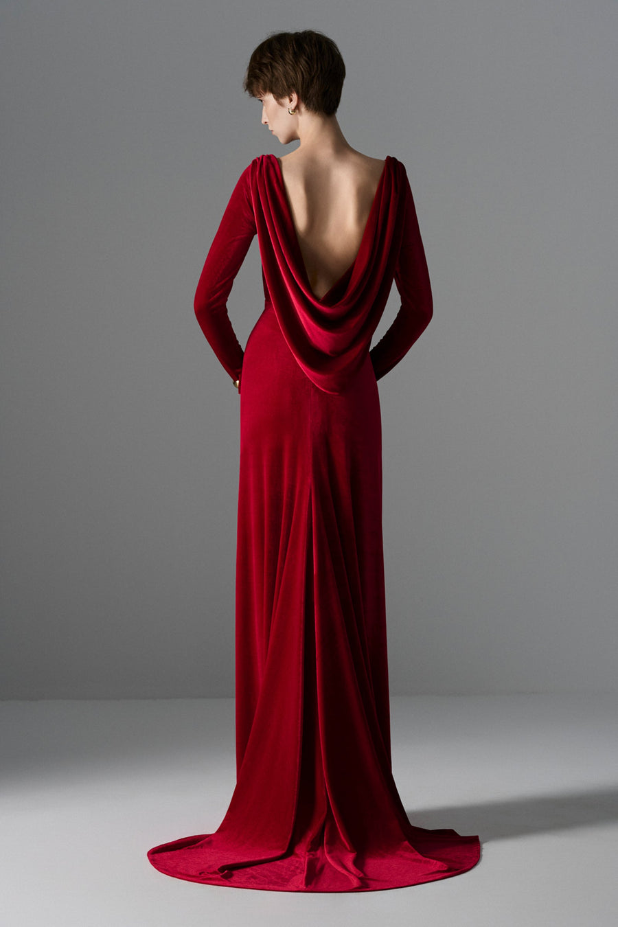 Passion Draped Maxi Dress 3