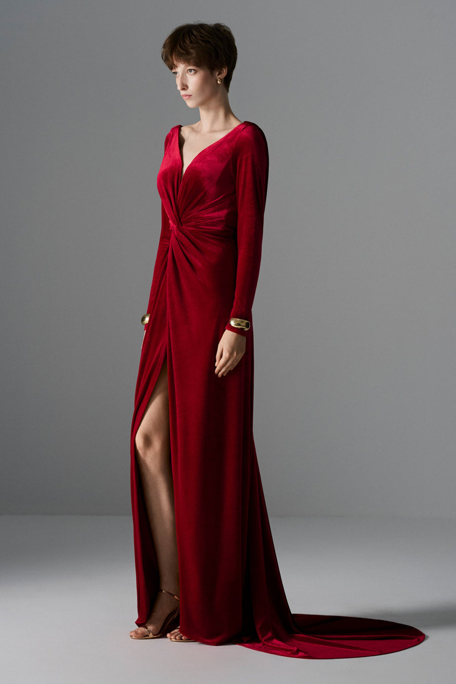 Passion Draped Maxi Dress 4