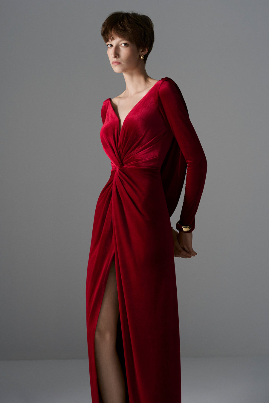 Passion Draped Maxi Dress 5
