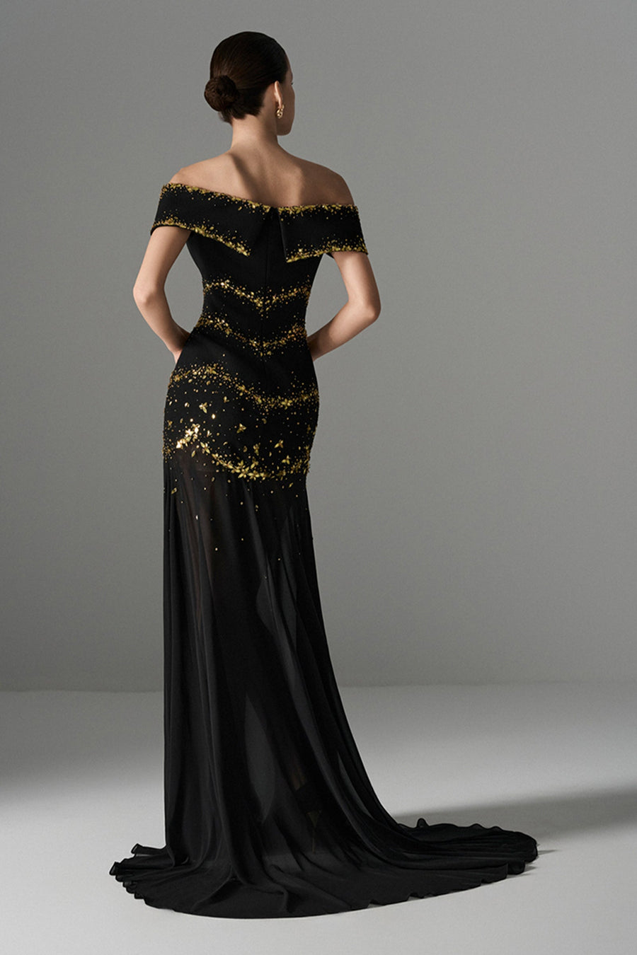 Galaxy Sequin Maxi Dress 3