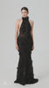 RESSALINA Aylin black mermaid halter neck lace evening gown video showcasing elegant silhouette and luxury craftsmanship