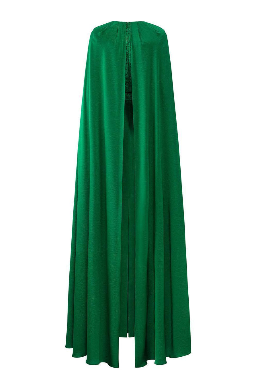 Ruth Sheath Round Neck Silk Lace Floor Length Dress Gown Dress I.H.F Atelier