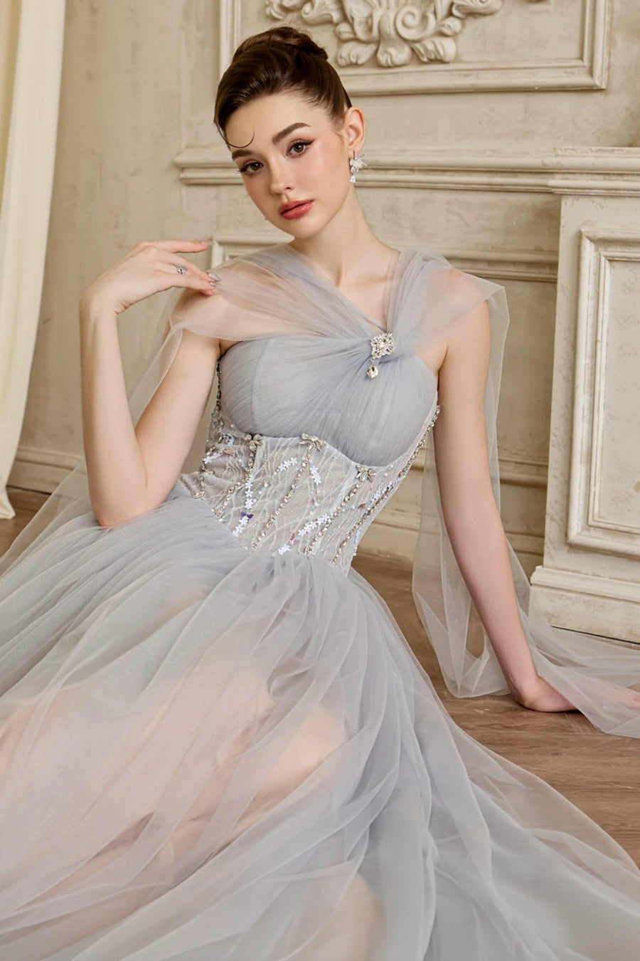 Savira Corset Maxi Dress 6