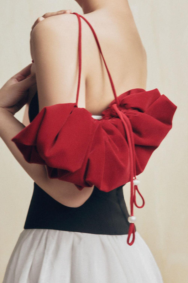 Scrunchie Velvet Bag