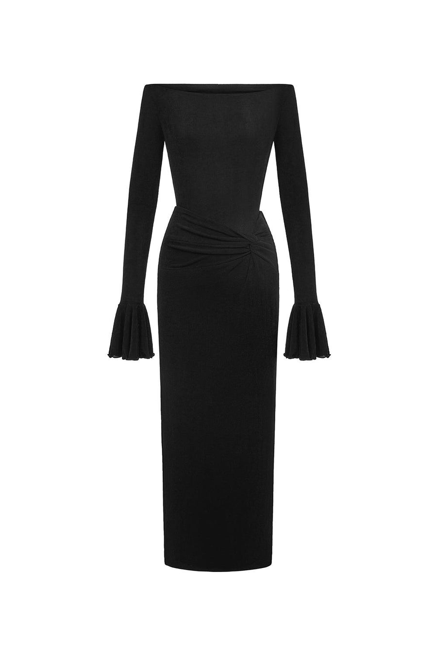 Sweetheart Bodycon Off-Shoulder Spandex Ankle Length Set 10