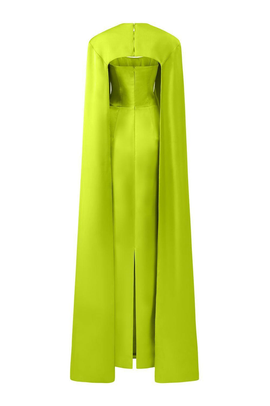Twilight Cape Stone Silk Floor Length Dress Gown Dress I.H.F Atelier