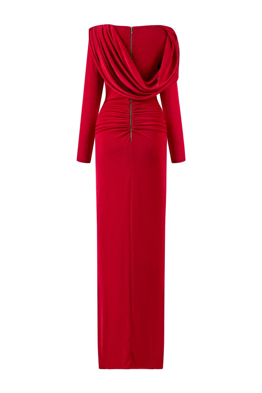 Valoria Draped Maxi Dress 3