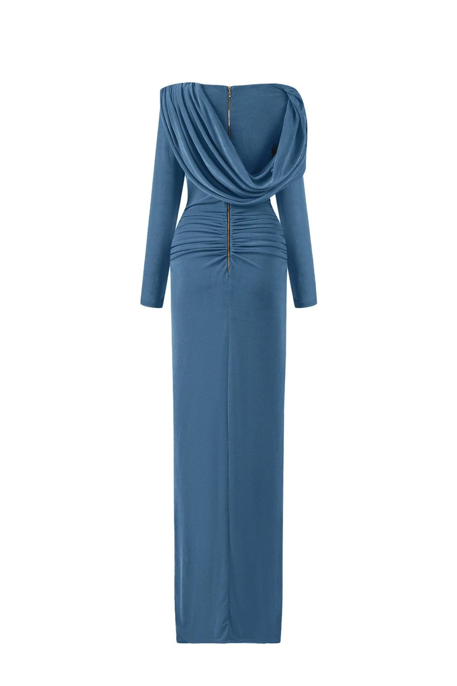 Valoria Draped Maxi Dress 7