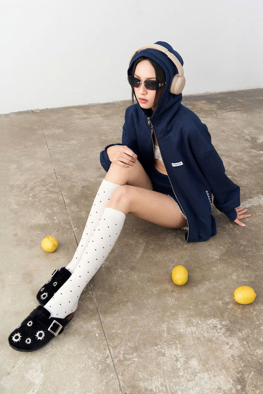 Cupid Straight Hooded Neck Fleece Coat 7