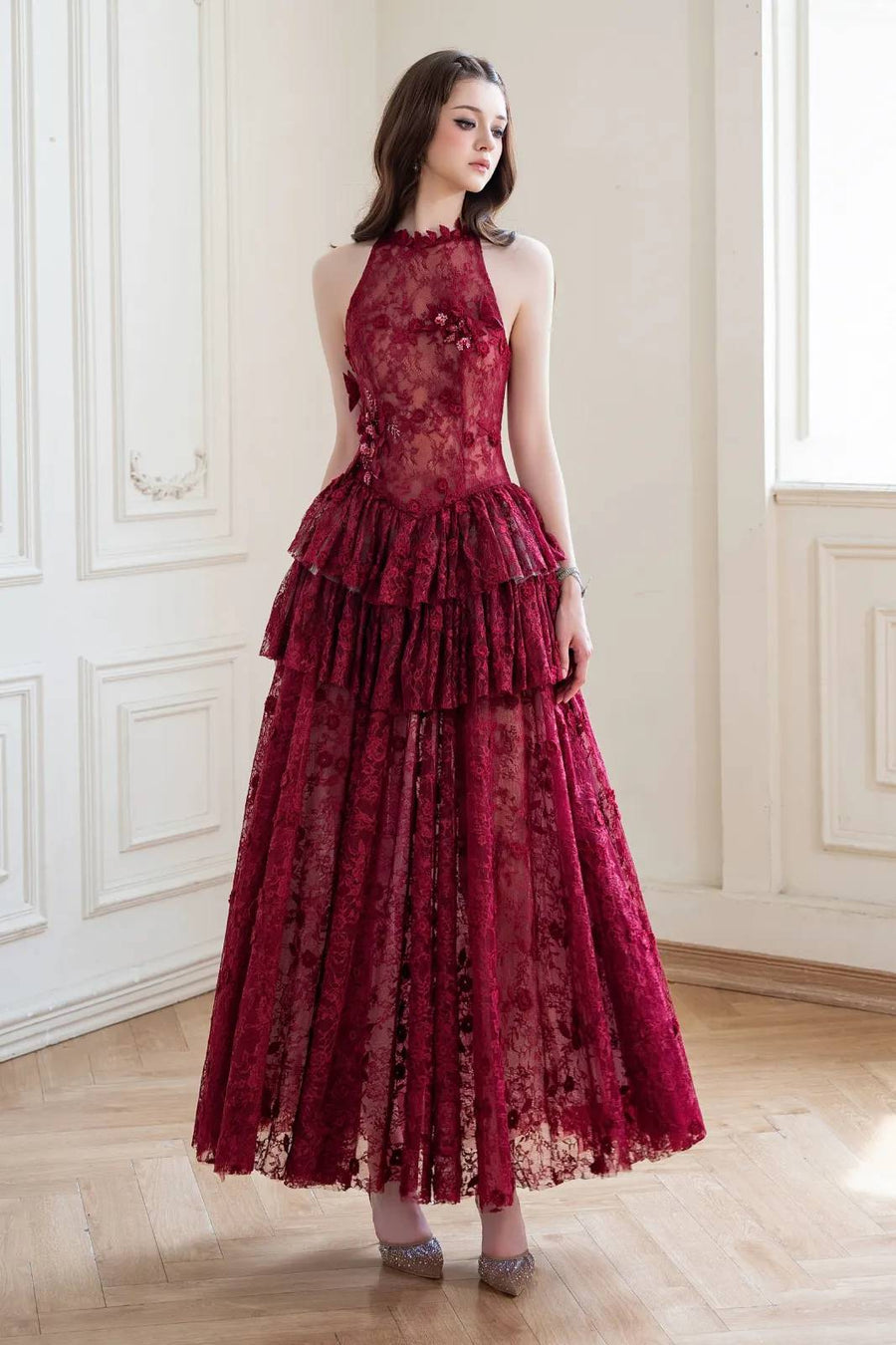 Zela Tiered Ruffle Maxi Dress 3