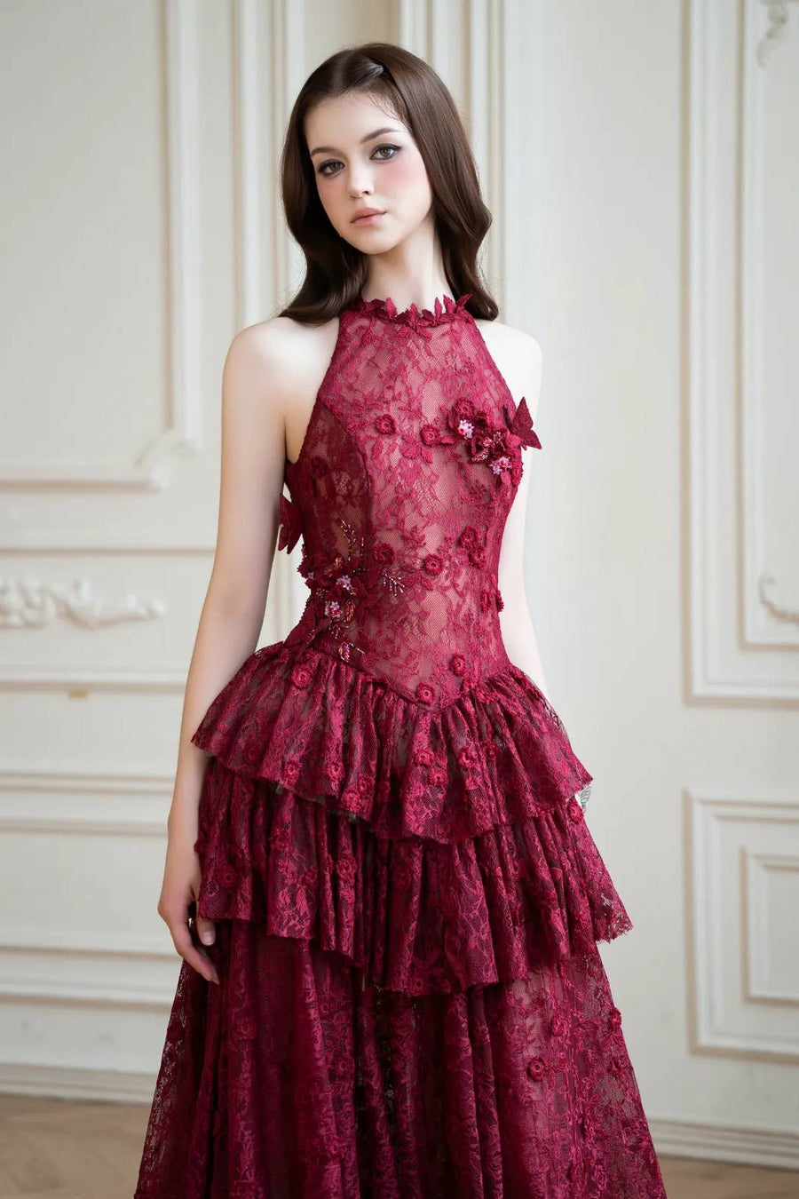 Zela Tiered Ruffle Maxi Dress 2