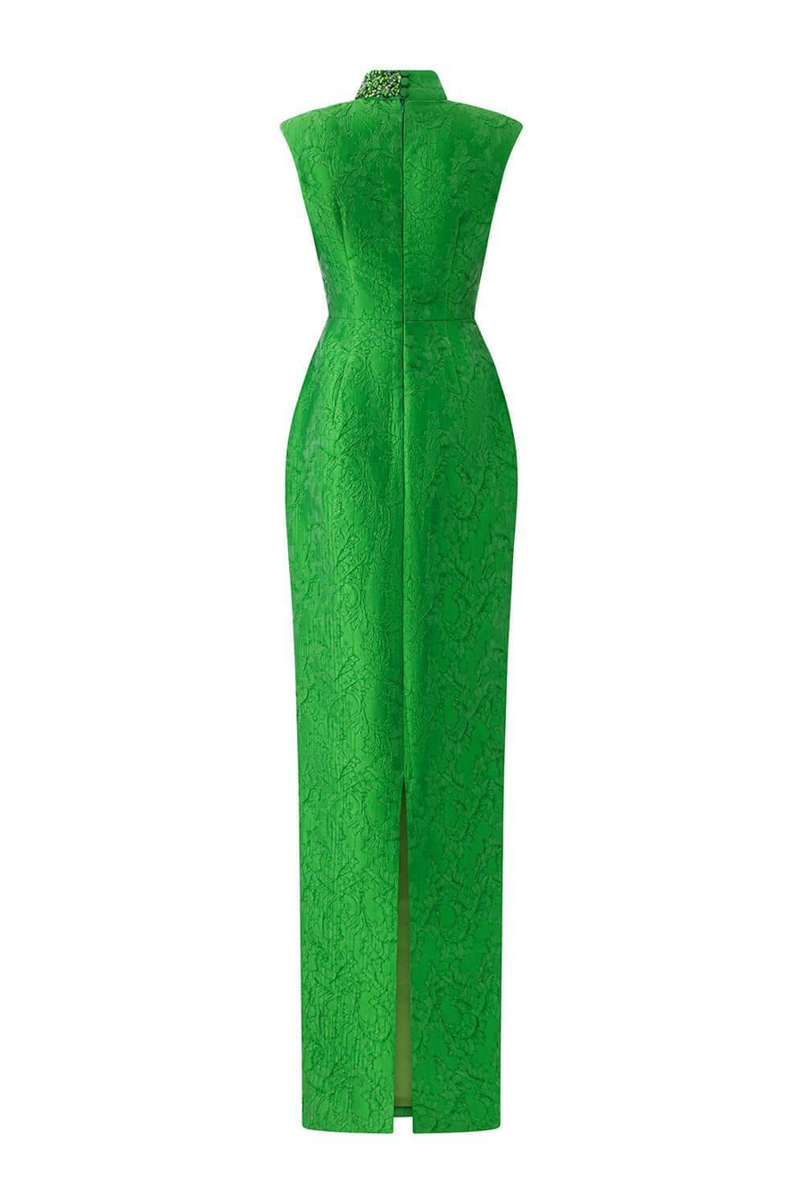 Zephyr Sheath Sleeveless Jacquard Floor Length Dress Gown Dress I.H.F Atelier